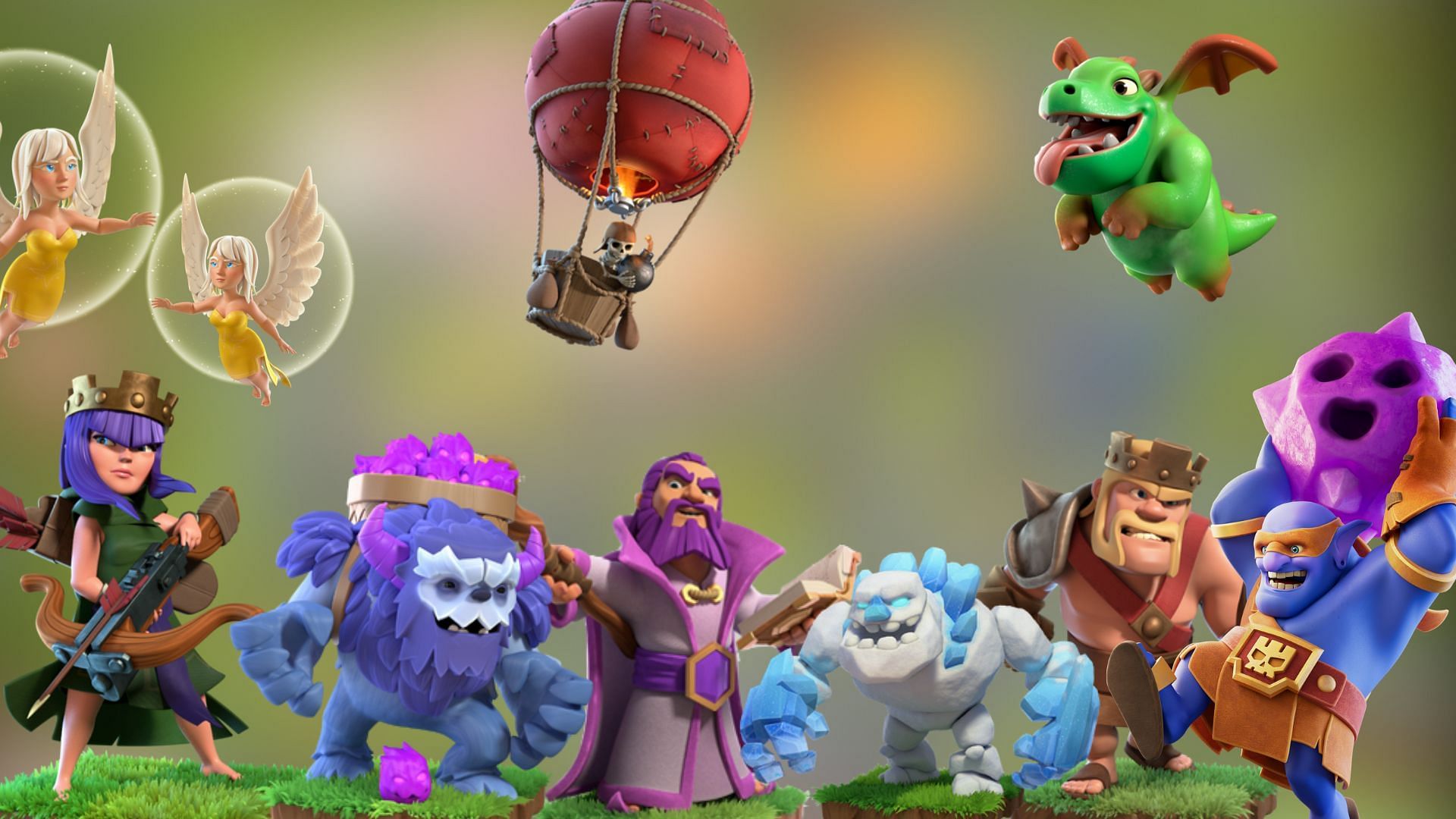 Queen Walk Super Bowler Smash attacking strategy in Clash of Clans (Image via SuperCell)