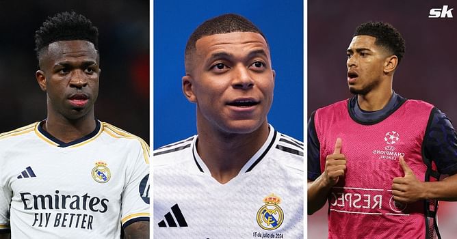 Jude Bellingham, Vinicius ranked outside top 10 in list of 20 highest-paid footballers in Europe as surprise name tops charts ahead of Kylian Mbappe