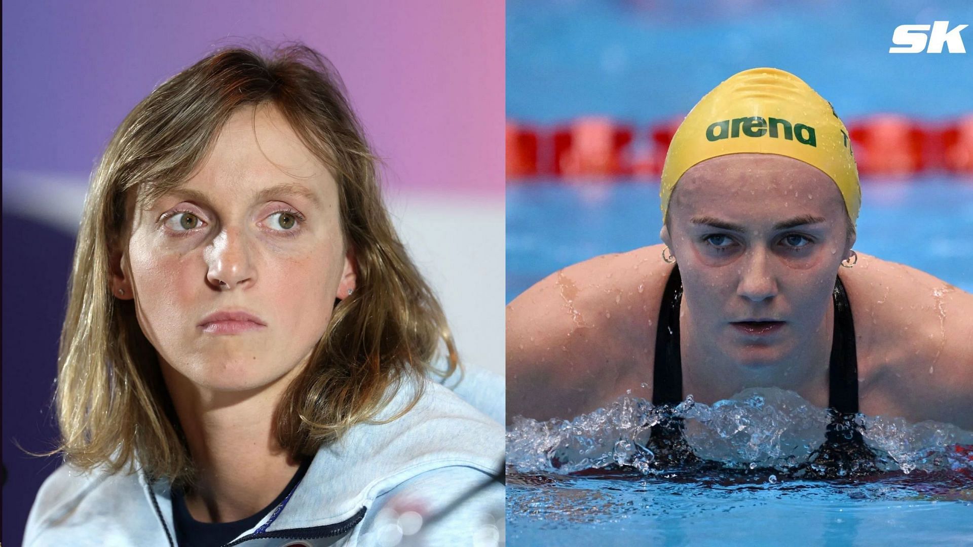 Katie Ledecky and Ariarne Titmus | Getty Images