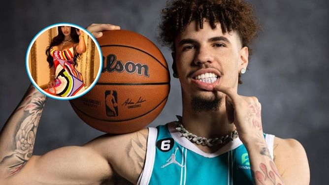 "U fine asf": LaMelo Ball gushes over girlfriend Ana Montana's stylish outfit with $2,720 LV bag