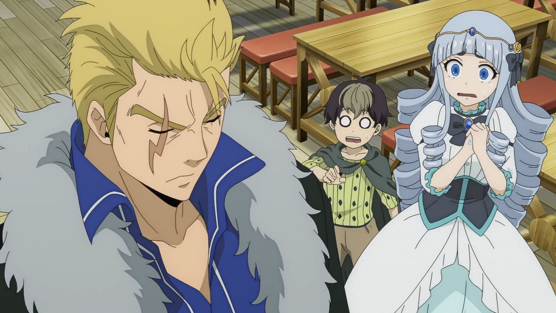 Laxus Dreyar, as shown in the first episode of Fairy Tail 100 Years Quest (Image via J.C. Staff)