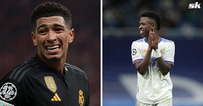 Jude Bellingham reacts on social media as Real Madrid teammate Vinicius Jr reps his England kit in new Instagram post