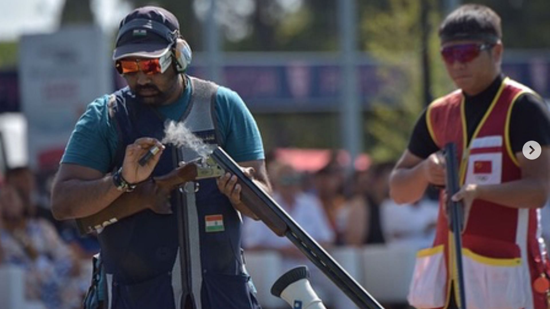 Trap shooter Prithviraj Tondaiman will be making hisdebut at the upcoming Olympics in Paris. (Image via Prithviraj Tondaiman/IG)