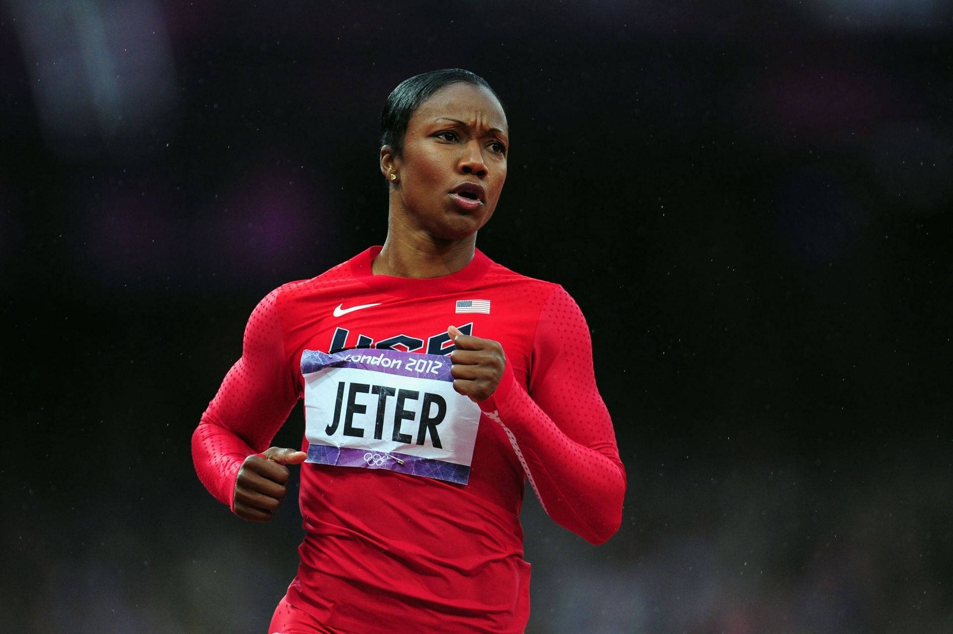 Carmelita Jeter, one of the fastest American sprinters after Florence Griffith-Joyner