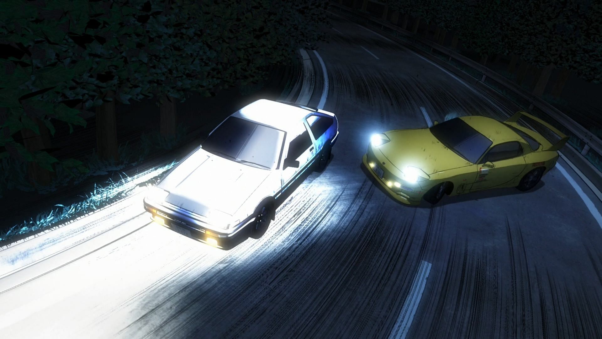 Initial D (Image via Gallop, Studio Comet)