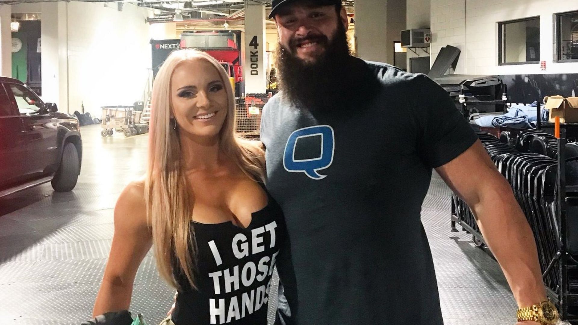 Kamille and Braun Strowman were previously in a romantic relationship. [Image credits: Reddit]