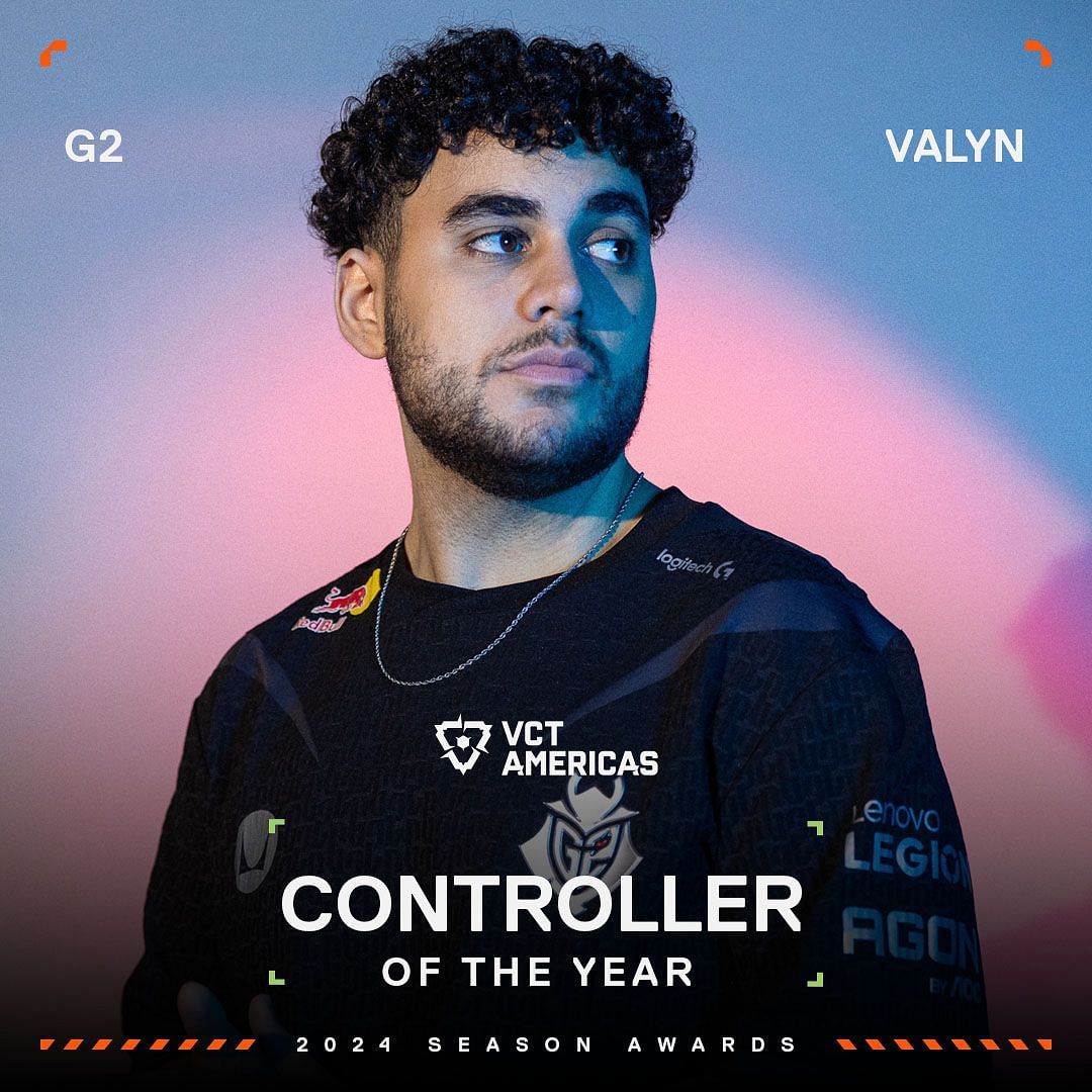 Valyn is the winner of the Controller of the Year award (Image via Riot Games)