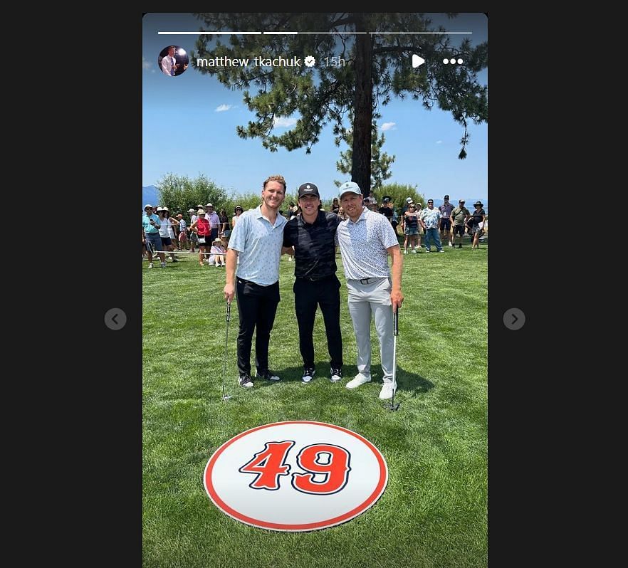 Matthew Tkachuk&#039;s Instagram