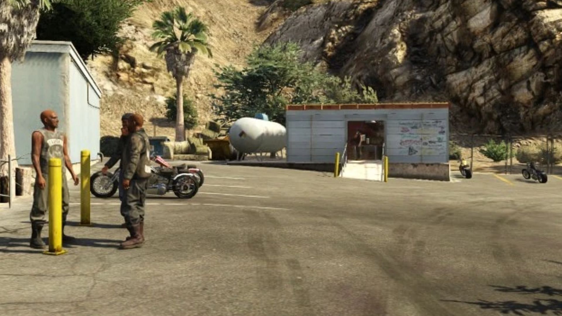 Some members of The Lost Motorcycle Club in Grand Theft Auto 5 (Image via GTA Wiki)