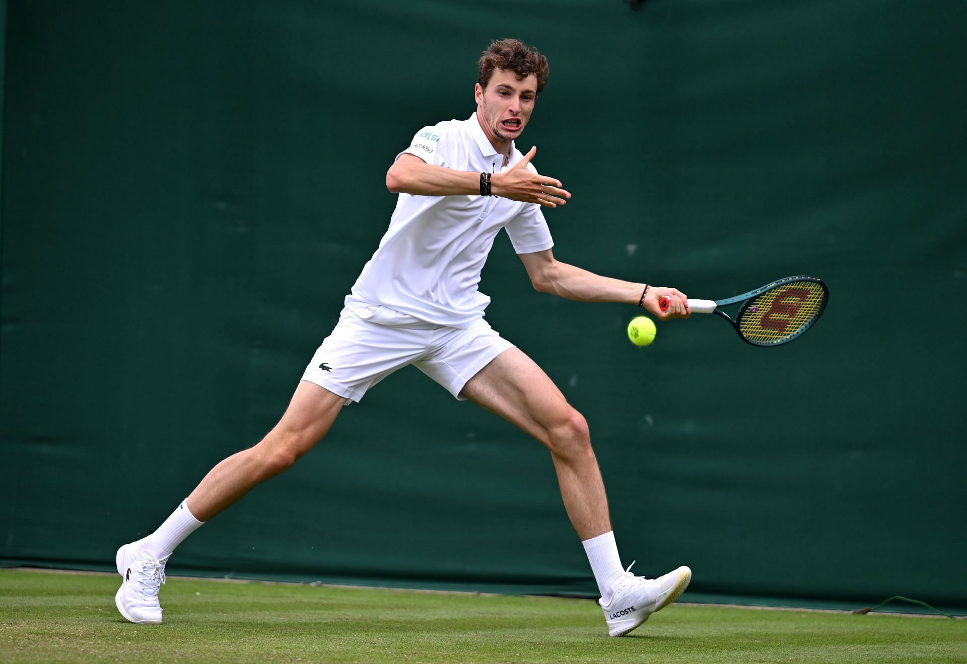 Ugo Humbert at the 2024 Wimbledon Championships