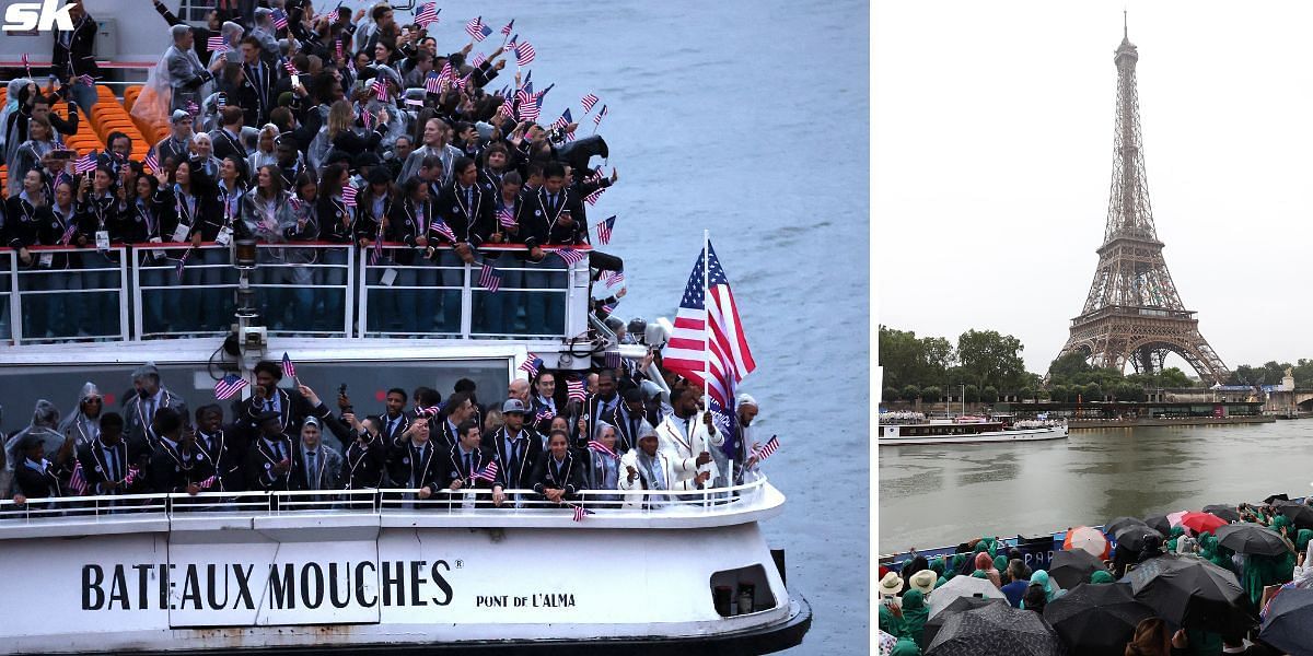 Paris Olympics 2024 opening ceremony parade 