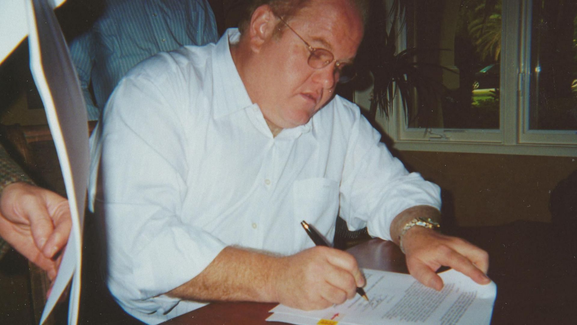 A still of Lou Pearlman (image via Netflix)