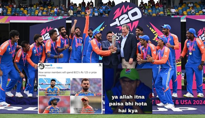 "Pakistan going to take loan from Indian players"- Top 10 funny memes as BCCI announces 125 crore prize money to Team India for winning World Cup