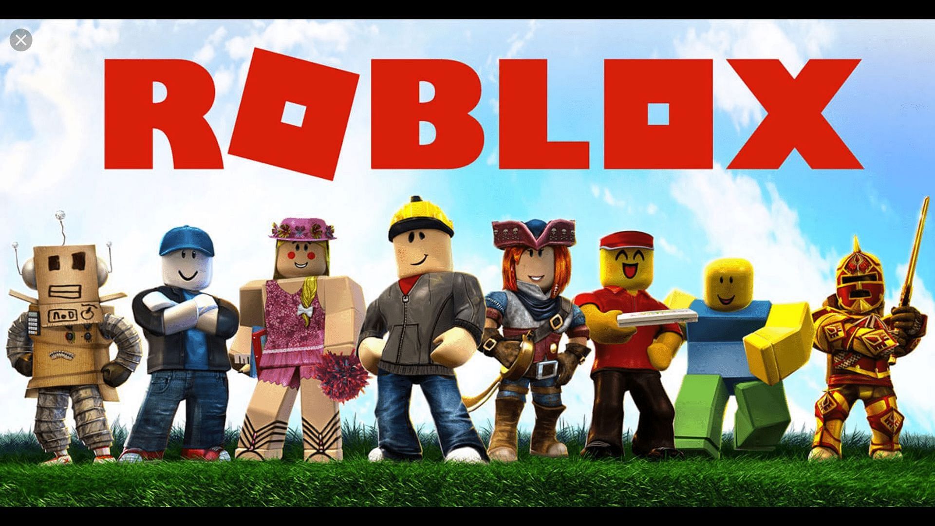 A poster of Roblox Characters (Image via Wallpaper Cave)