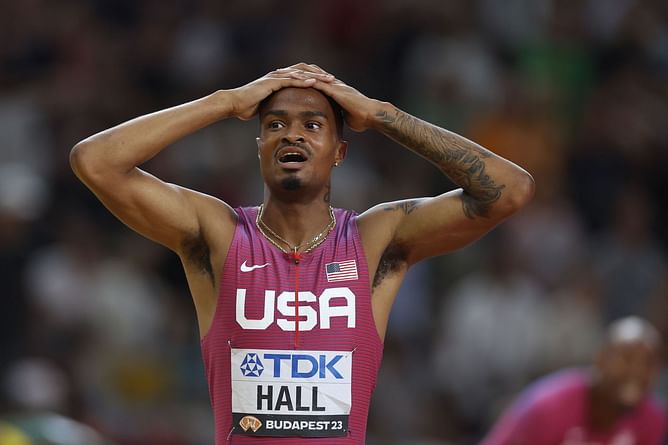 "You focus on the Olympics first keep the others aside"- Fans react as Quincy Hall reacts to Noah Lyles' comments on inclusion in 4x400m relay tea