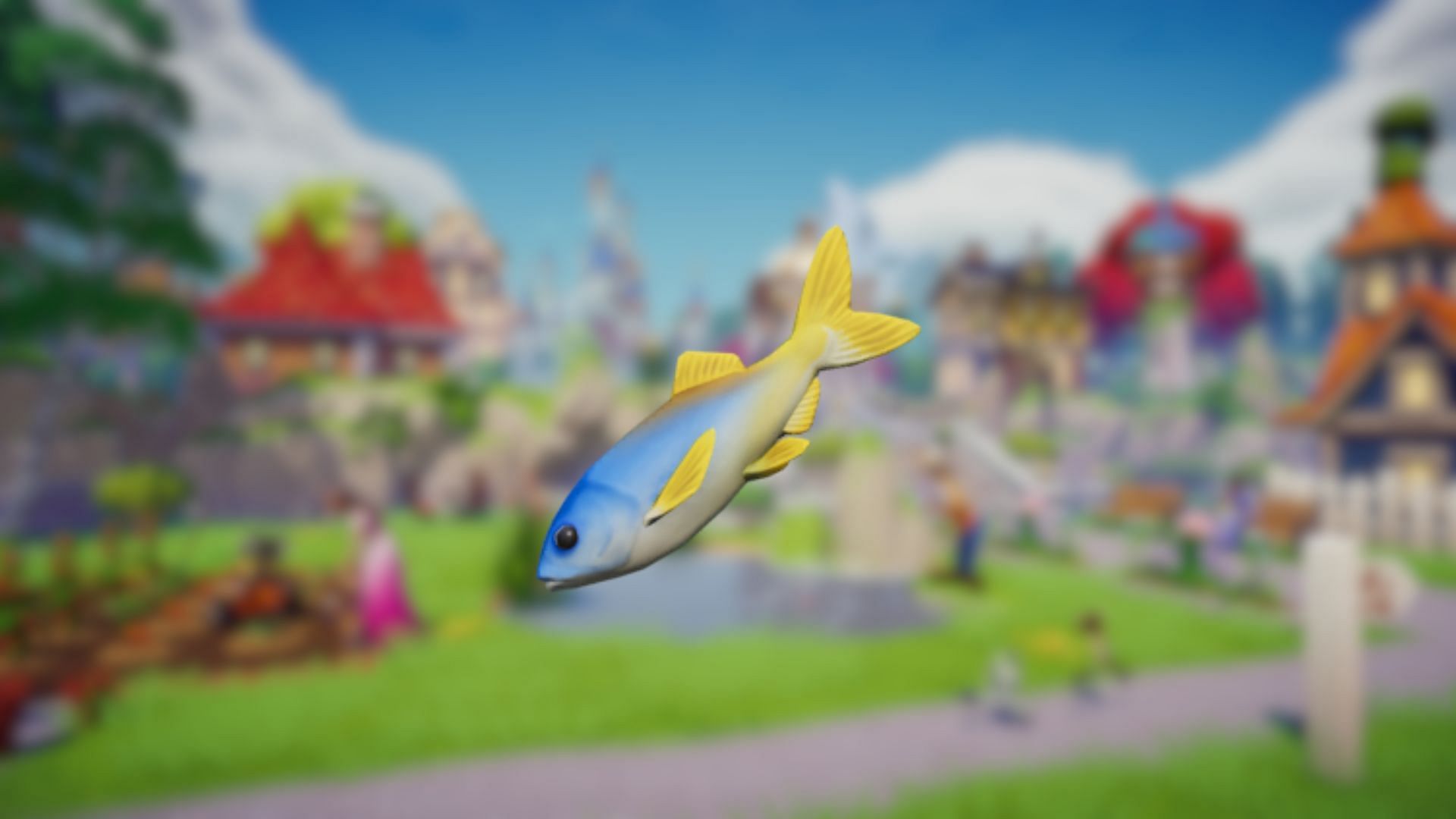 Herring can be obtained by fishing in ponds and lakes (Image via Gameloft)