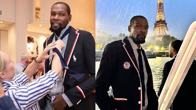 Kevin Durant sums his emotions on Paris Olympics Opening Ceremony in 6 words