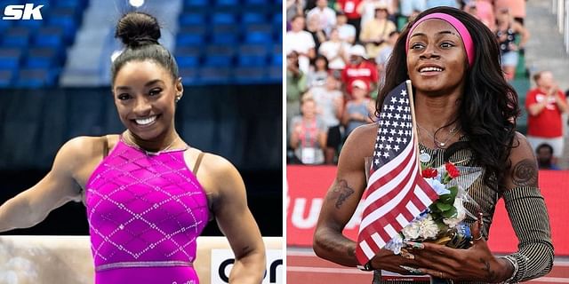 Simone Biles and Sha&rsquo;Carri Richardson