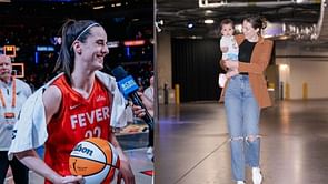 "Can you babysit later" - Caitlin Clark shares humorous insight into oncourt conversation with Katie Lou Samuelson after triple-double
