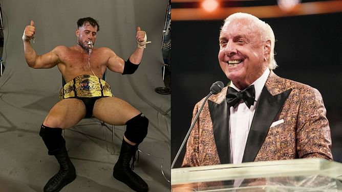 Ric Flair sends a message to MJF days after confirming his abrupt AEW departure