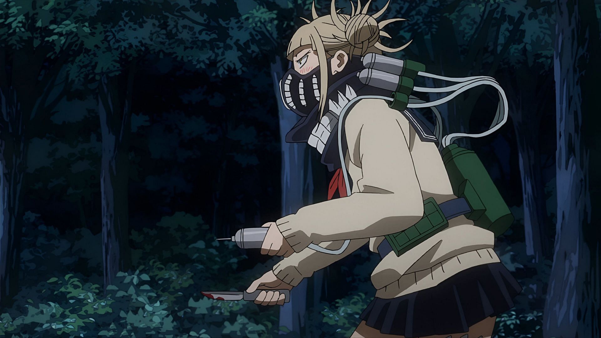 Toga efficiently using a knife (Image via Bones)