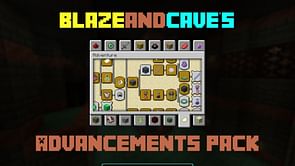 Minecraft BlazeandCave’s Advancements data pack: All you need to know