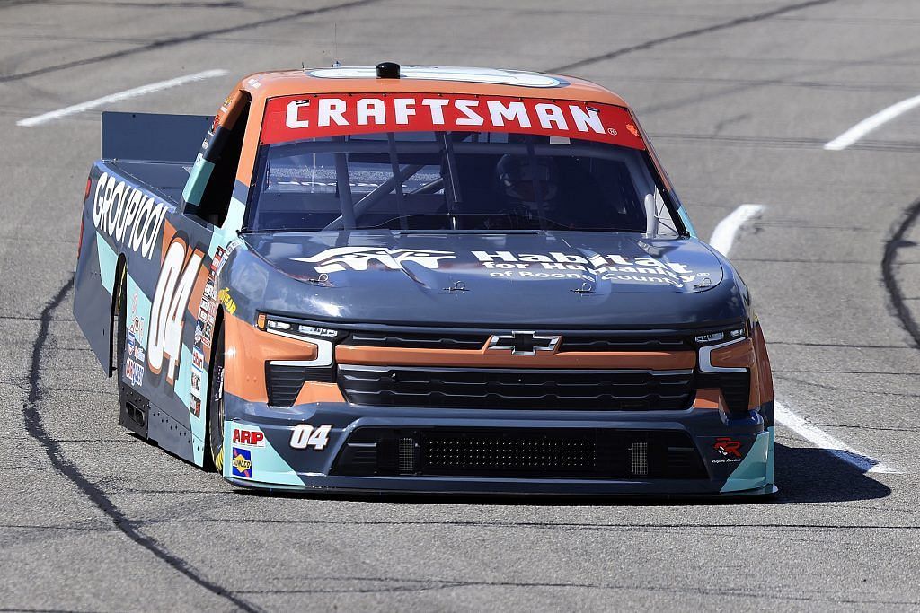 NASCAR driver Marco Andretti&#039;s #04 Group 1001 Chevrolet (Image credits: Getty Images)