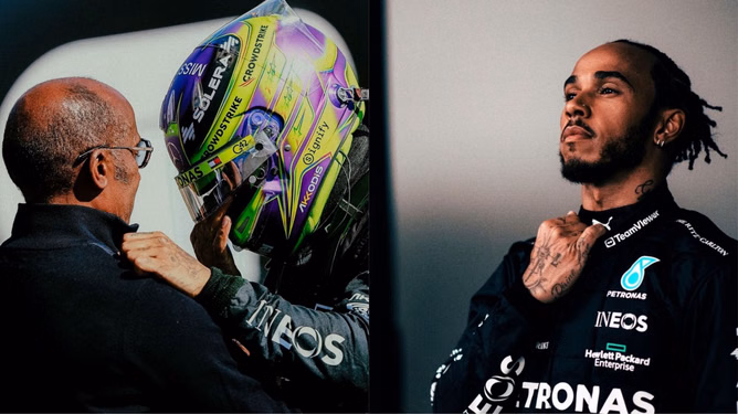 “No way Lewis Hamilton is gonna allow Max Verstappen to win the British GP with 2 seconds on hand” - Anthony Hamilton on son’s record win