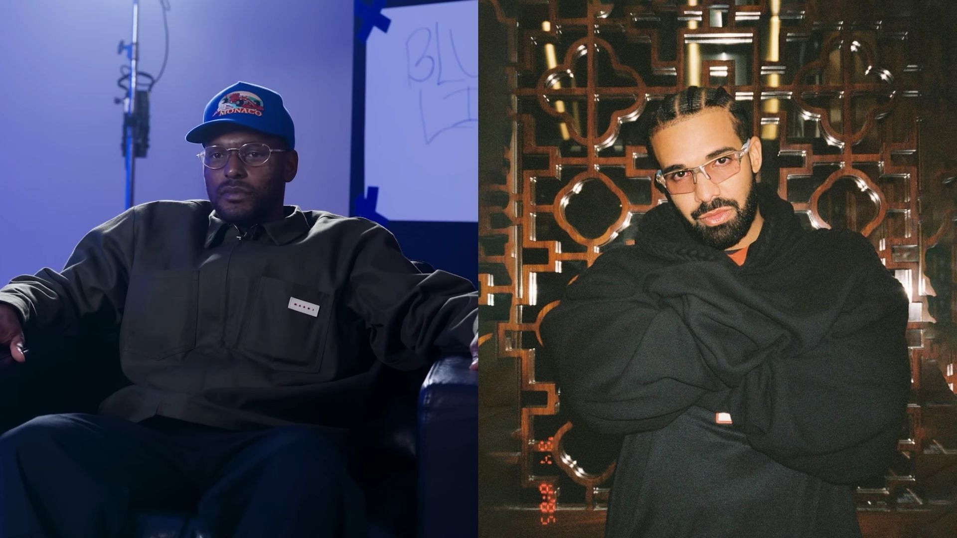 ScHoolboy Q allegedly throws shade at Drake (Image via Instagram/@champagnepapi, YouTube/ScHoolboy Q)