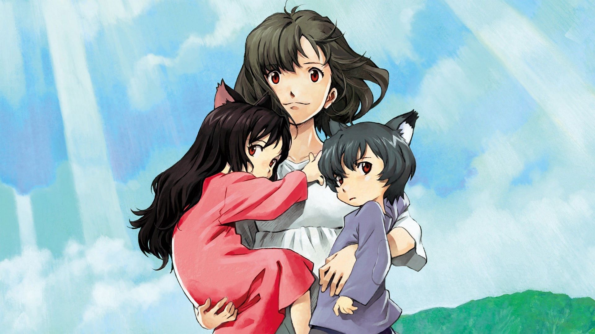 Wolf Children (Image via Studio Chizu)