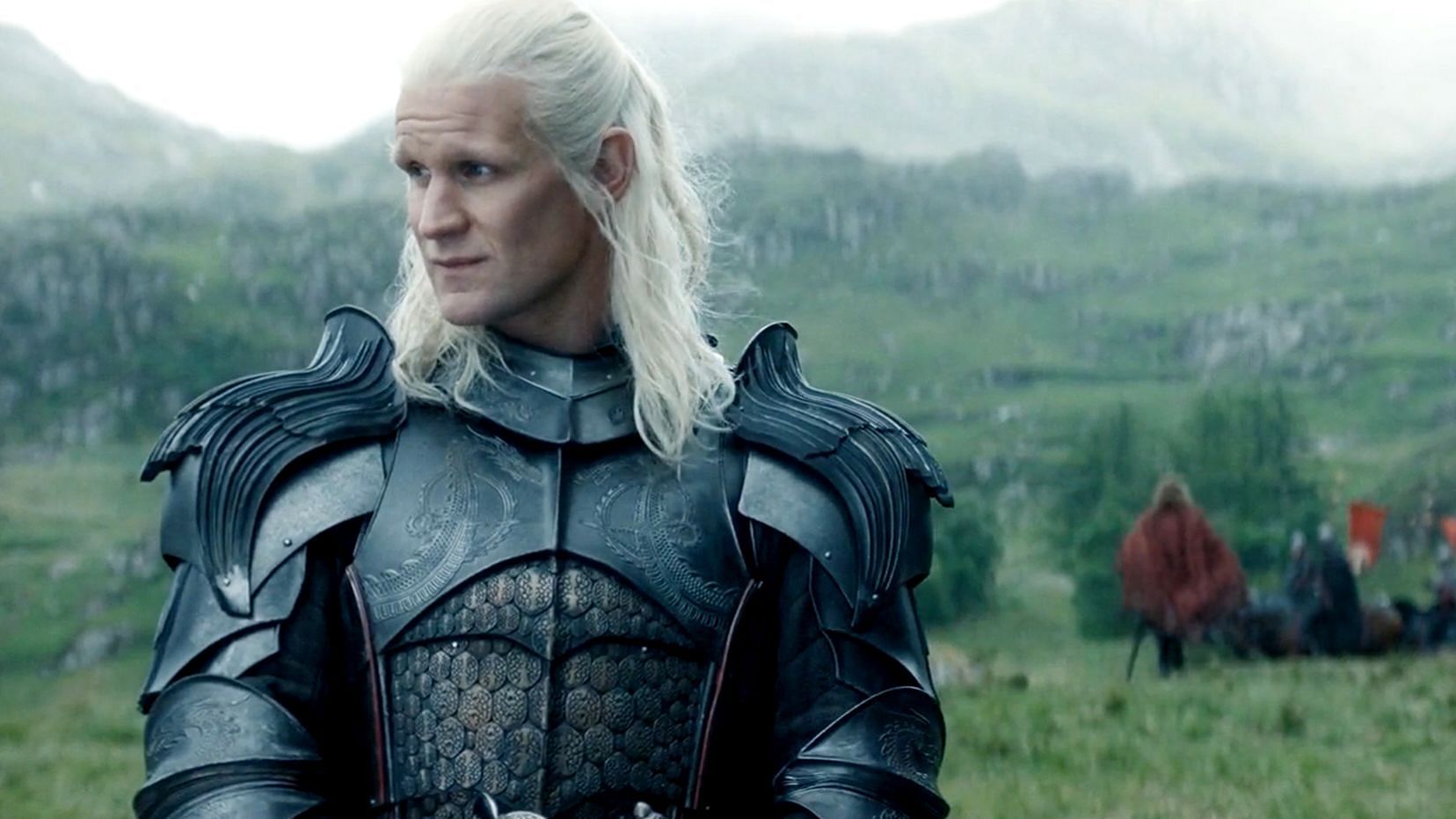 Matt Smith as Daemon Targaryen in House of the Dragon season 2 (via HBO Max)