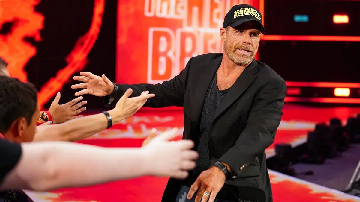 Shawn Michaels called new WWE recruit to finalize signing. (Photo: WWE.com)