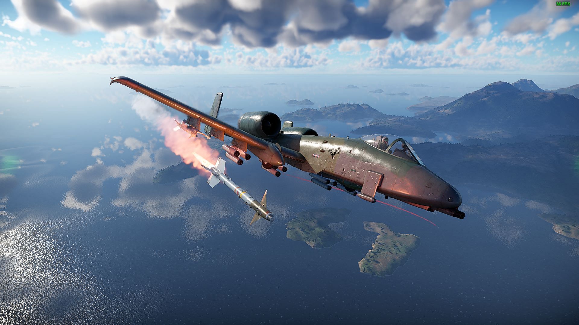 The A10-A Late in War Thunder (Image via Gaijin Entertainment)