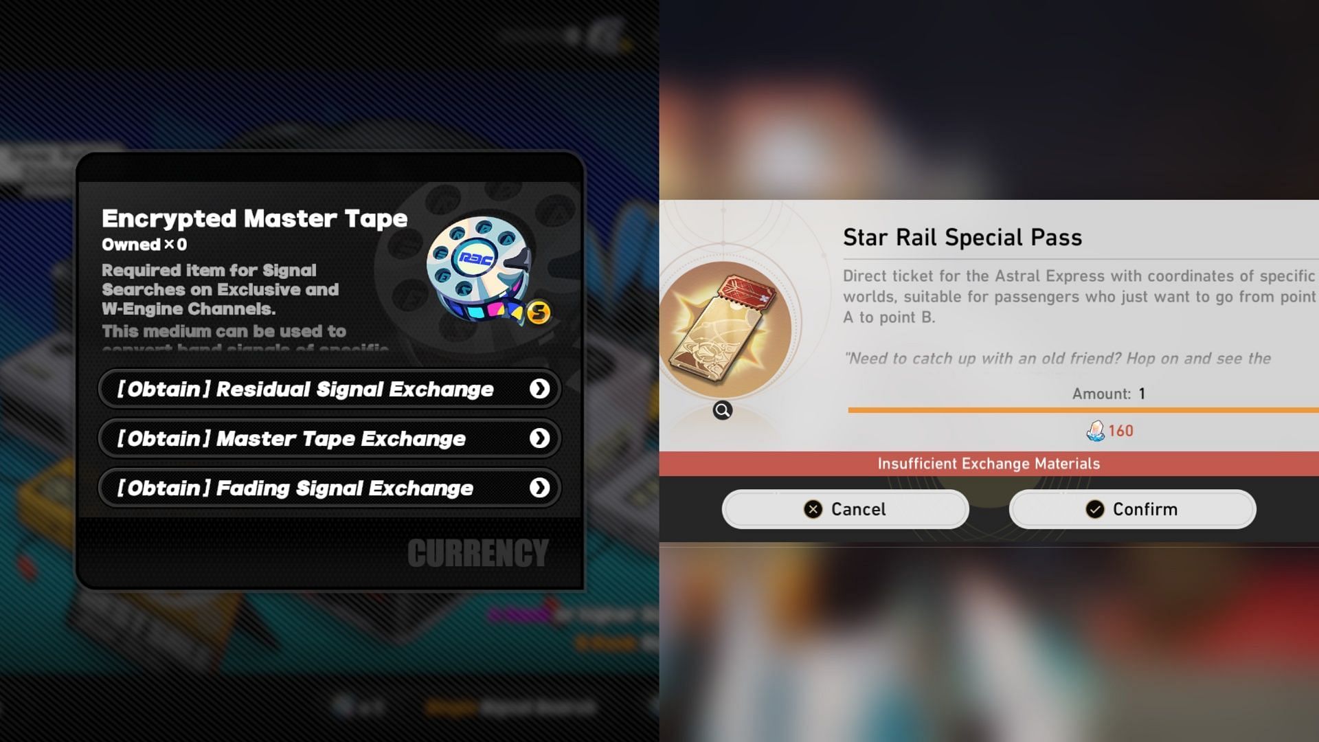 Encrypted Master Tape and Star Rail Special Pass (Image via HoYoverse)