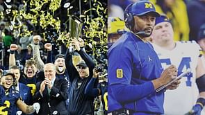 Sherrone Moore weighs in on Michigan's thought process for the 2024 season following Jim Harbaugh's exit