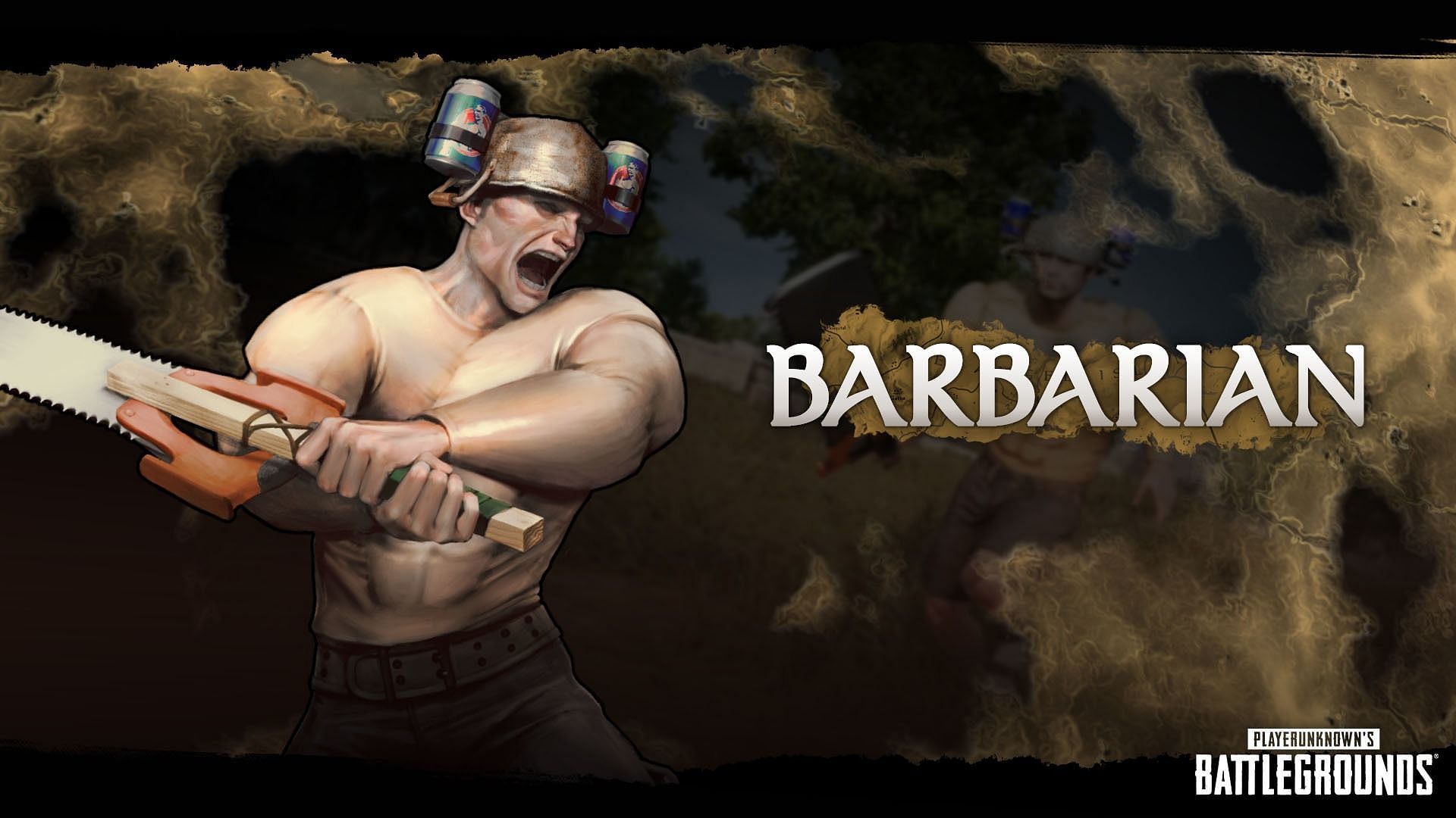 Barbarian in PUBG Fantasy Battle Royale (Image via Steam)