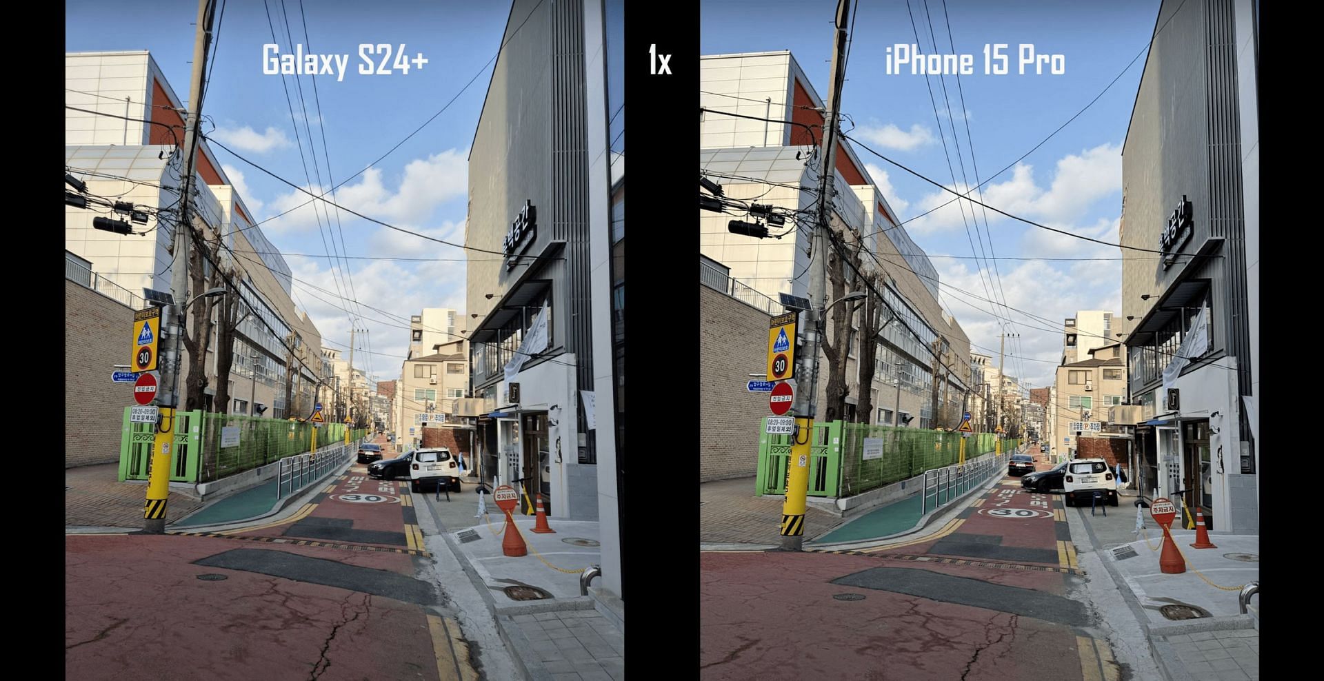 Samsung Galaxy S24 Plus vs iPhone 15 Pro: Both smartphones come with high-resolution main camera sensors (Image via Ho Young Won/YouTube)