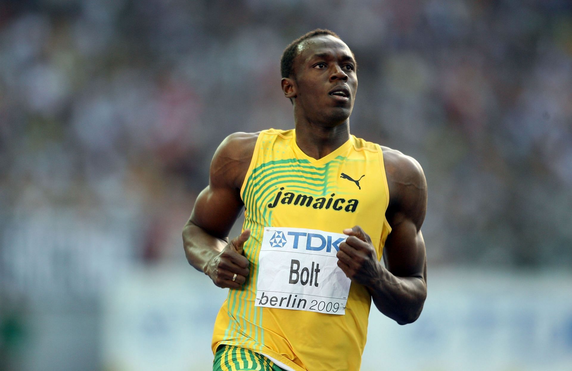 Usain Bolt was ranked ninth in the ESPN&#039;s Top 100 Professional Athletes list. (Image by Getty)