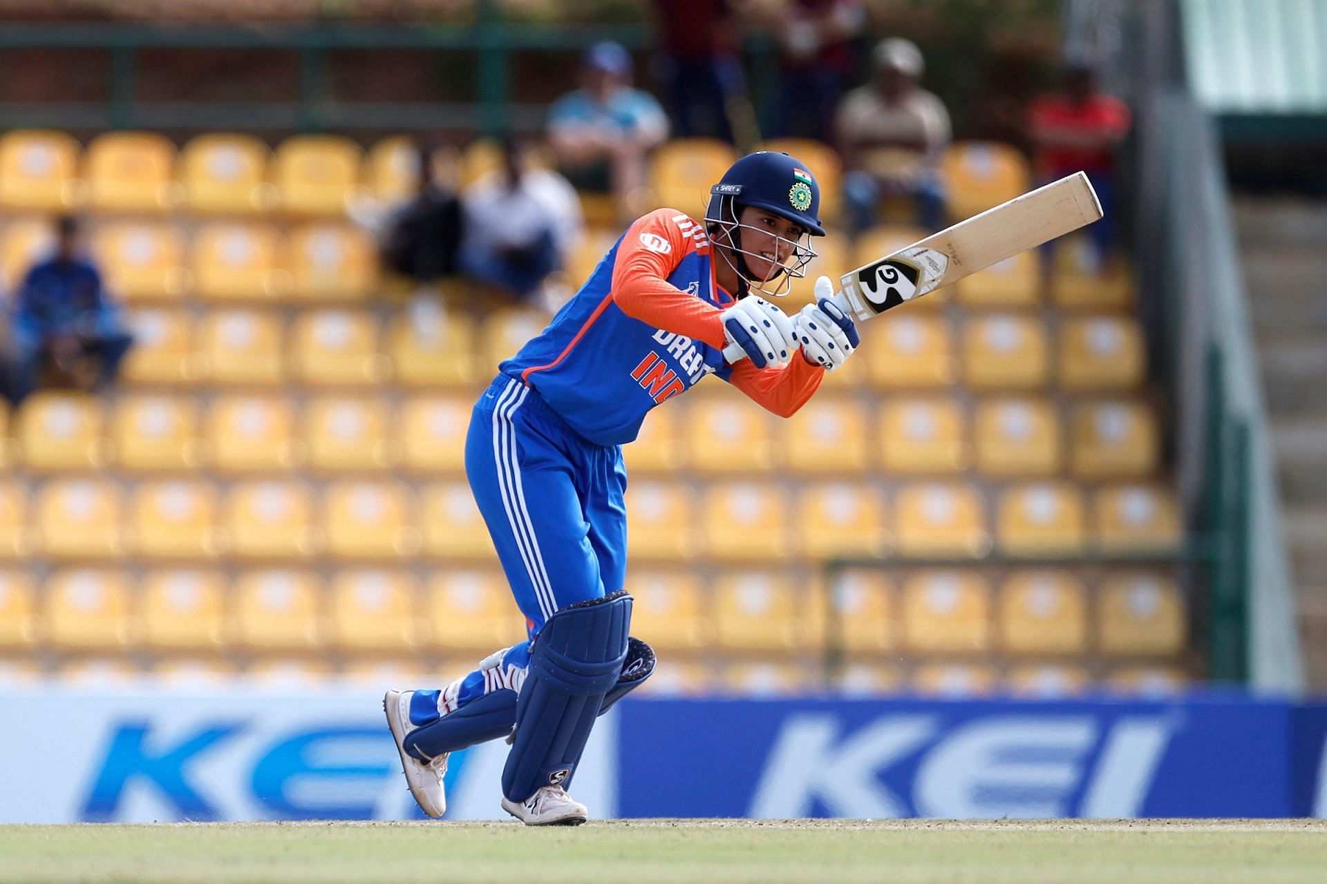 Smriti Mandhana. (Image Credits: BCCI Twitter