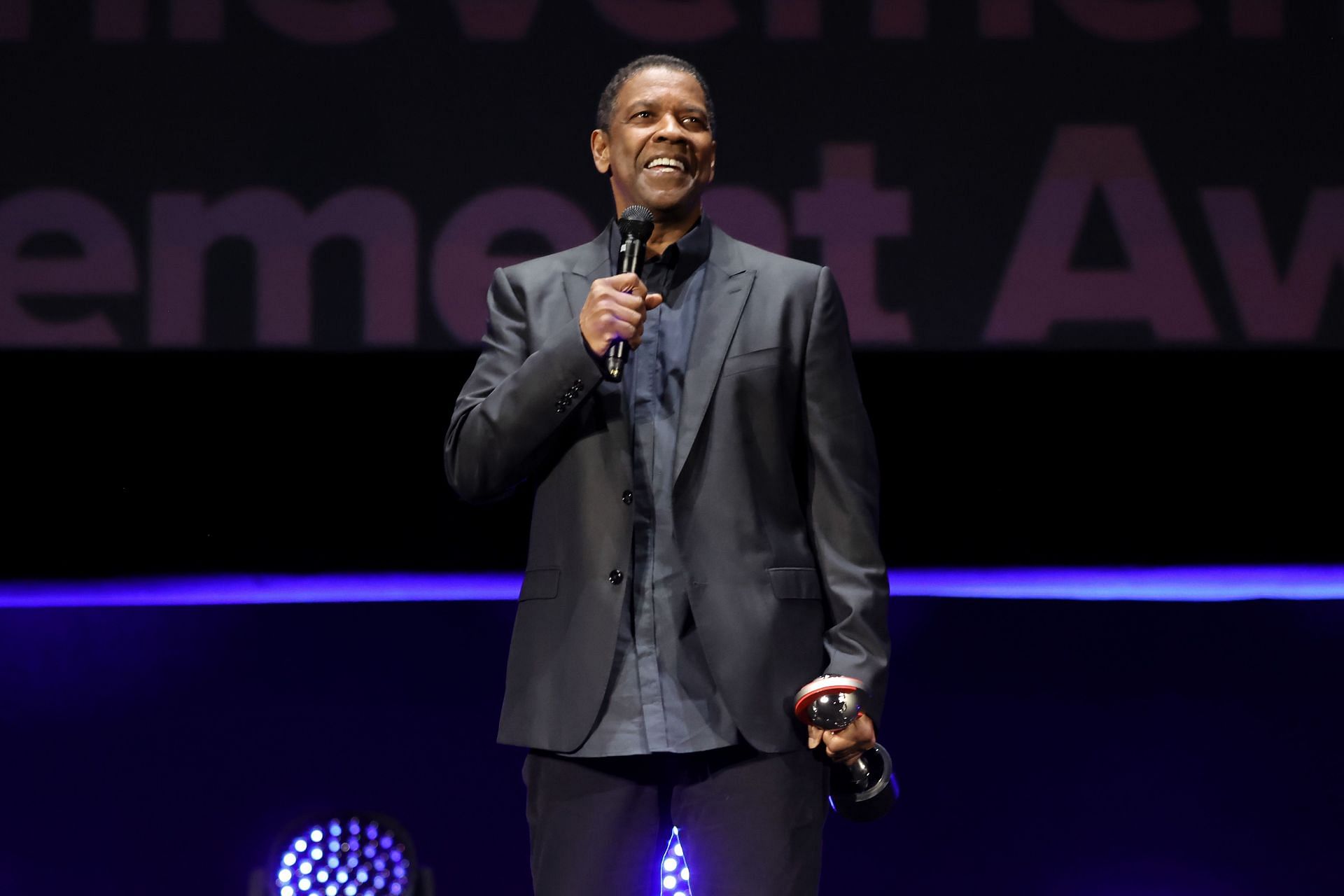 Denzel Washington plays Macrinus in the movie (Image via Getty)