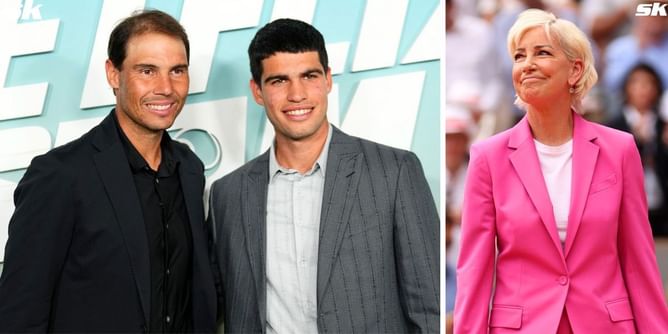 Chris Evert amused by joke about Rafael Nadal "giving up" at Paris Olympics, exhausted by Carlos Alcaraz's tireless energy amid injury concerns