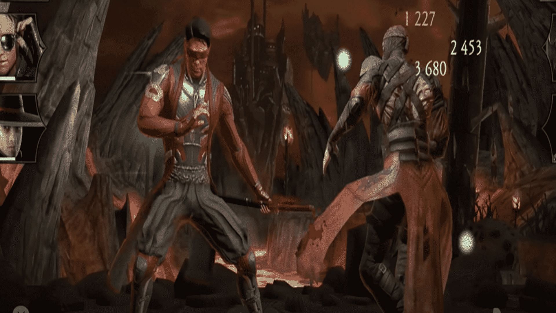 Kenshi using seto in Mortal Kombat (Image via youtube/@MKMobileGame)