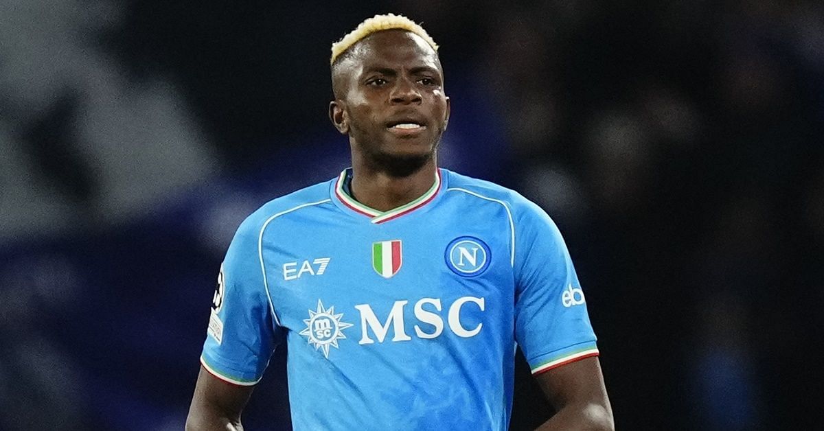 Napoli striker Victor Osimhen reportedly has a release clause of &pound;110 million.