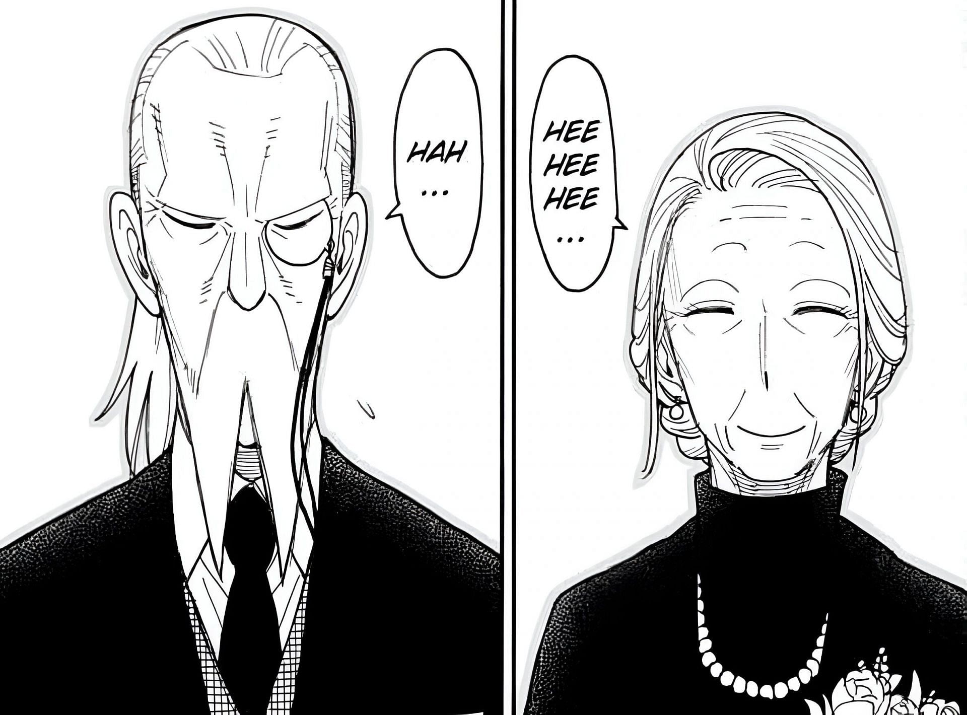 Henry and Martha as seen in the manga (Image via Shueisha)