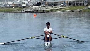 [In Pictures]: Indian rower Balraj Panwar’s final preparations for the Paris Olympics 2024