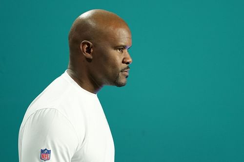 Brian Flores at Pittsburgh Steelers v Miami Dolphins - Source: Getty