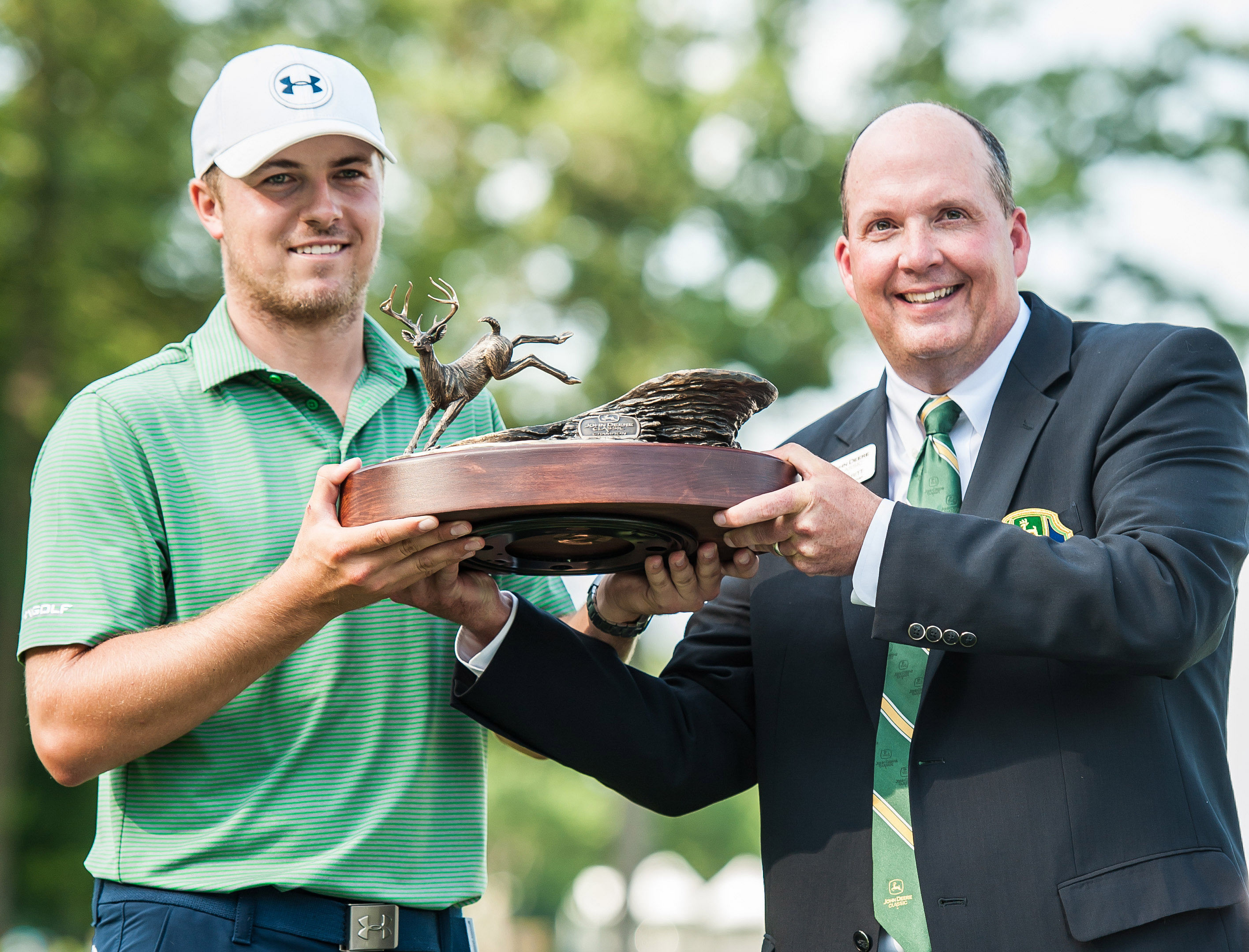 Jordan Spieth has won the John Deere Classic twice in the past 10 years (Photo by IMAGN)