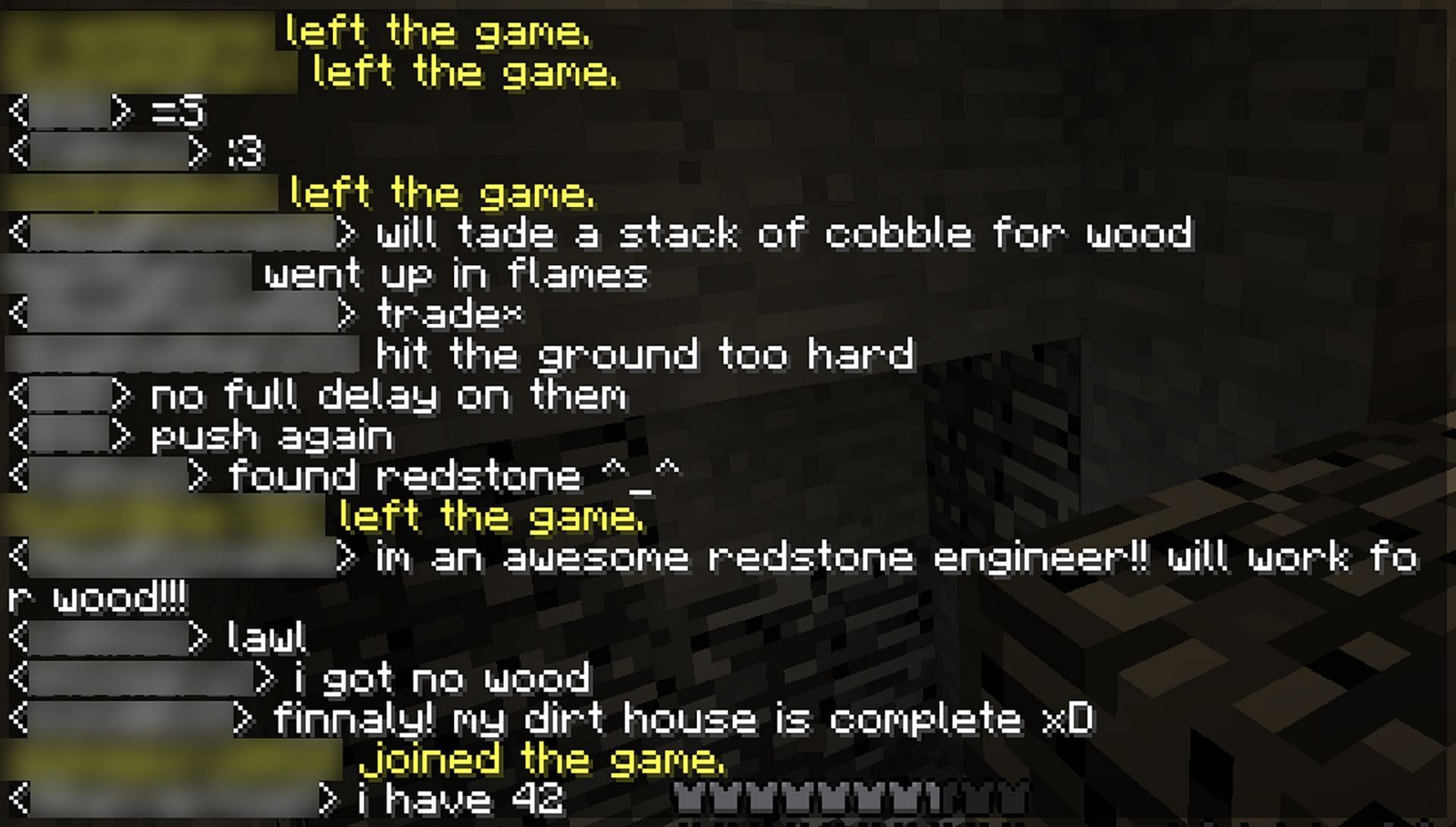 Minecraft&#039;s updated chat reporting feature hasn&#039;t been particularly well-received (Image via Mojang)