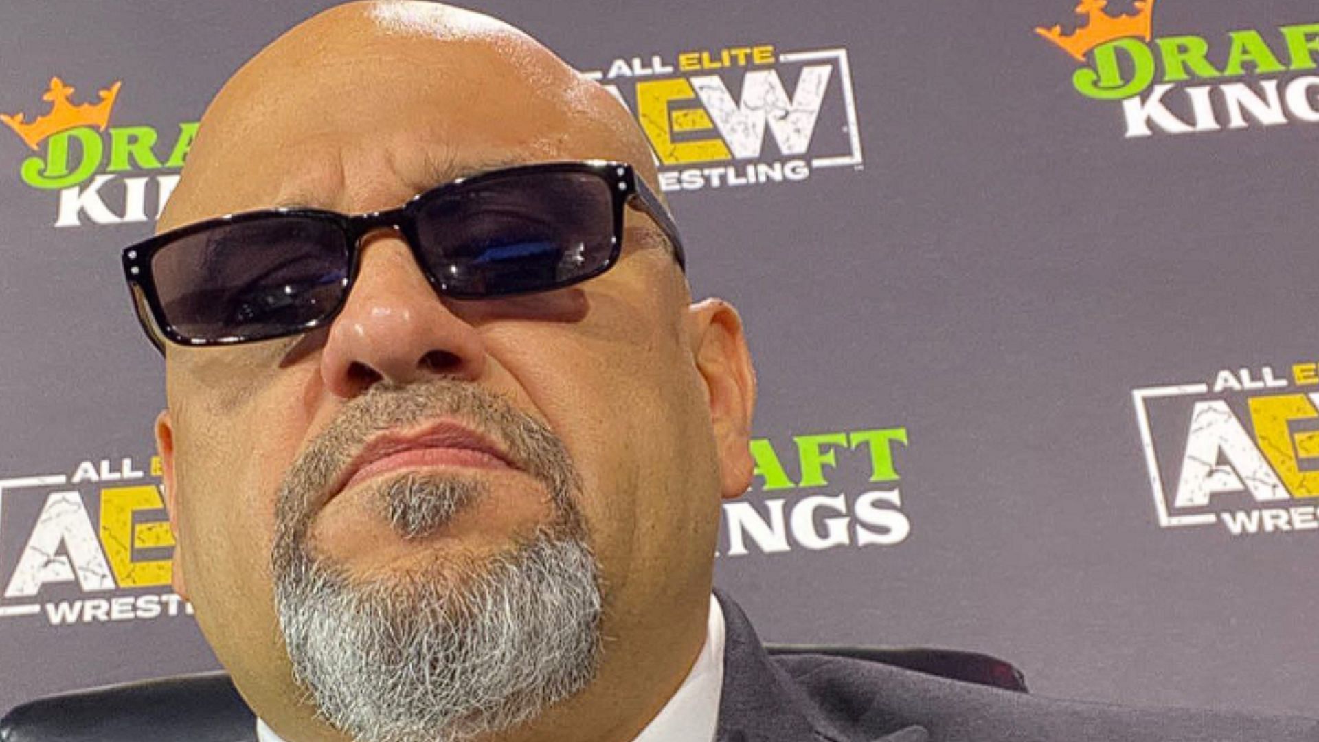 Taz is an ECW legend who now works commentary with AEW [Photo courtesy of Taz