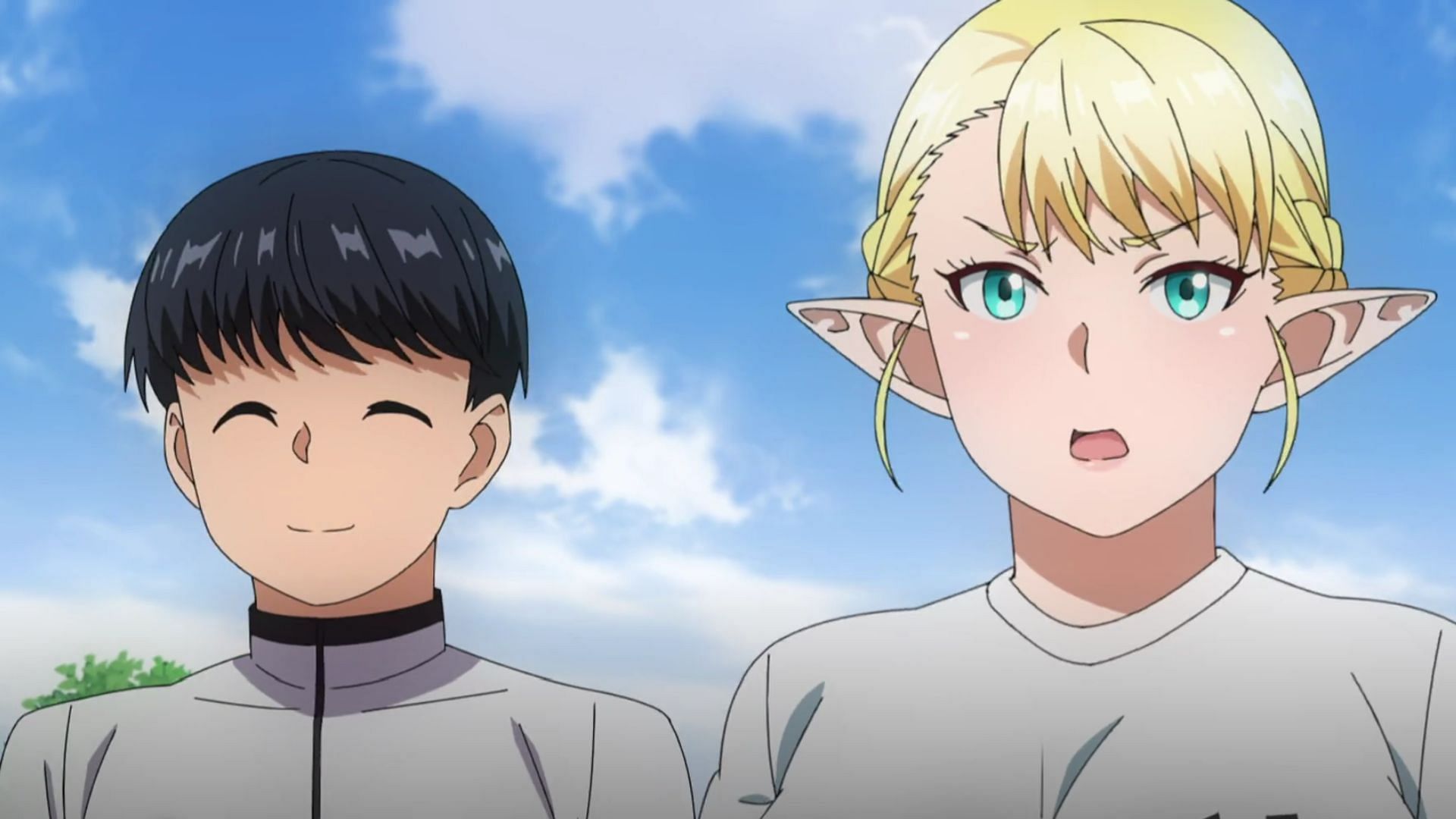 Naoe and Elfuda as seen in Plus-Sized Elf episode 4 (Image via Elias)